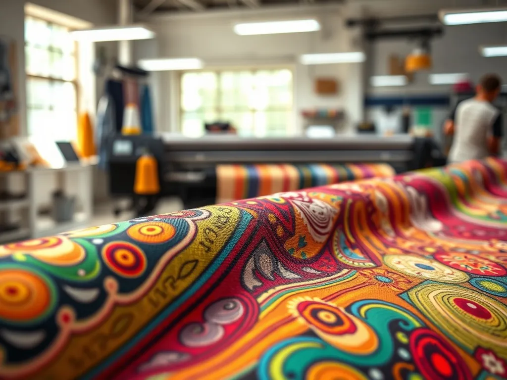 Druk wielkoformatowy na tkaninach – kiedy warto wykorzystać tekstylne nośniki reklamy